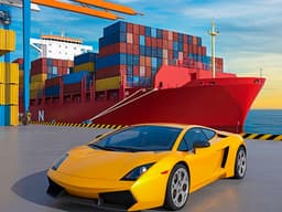 Car Cargo Ship Game